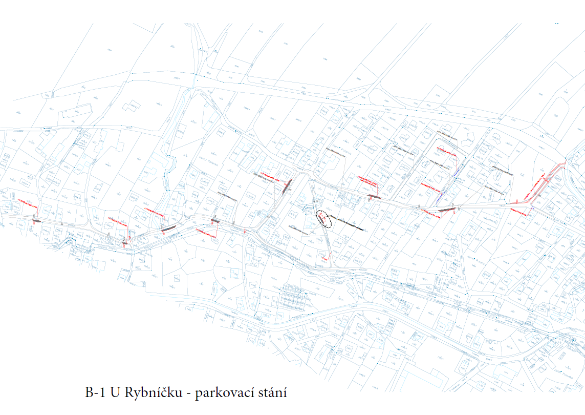 U Rybníčku - parkovací stání