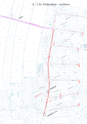 Za Podjezdem - rozšíření