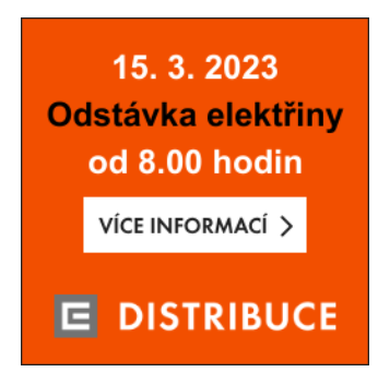 Banner ČEZu