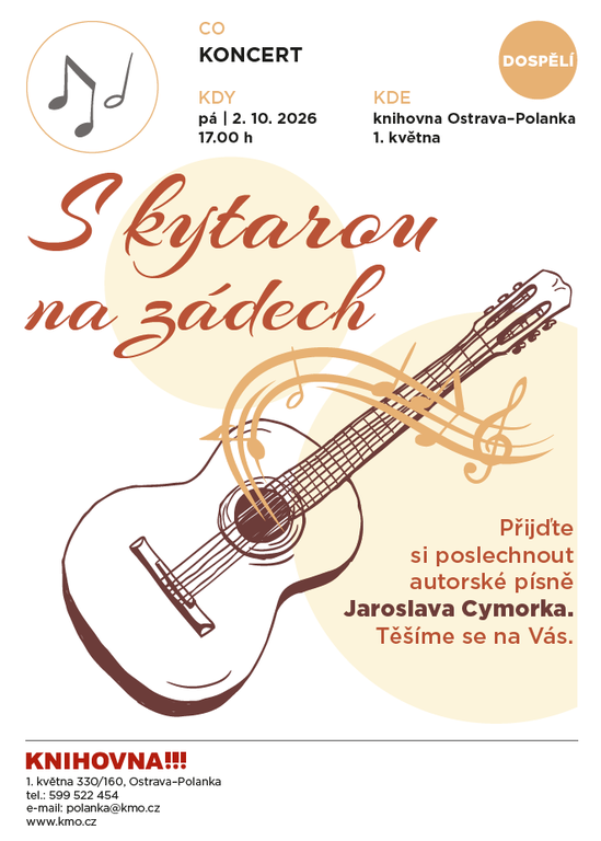 Koncert "S kytarou na zádech"