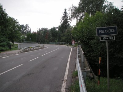 Most přes Polančici