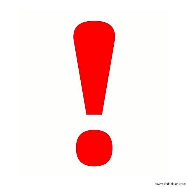 UPOZORNĚNÍ PRO OBČANY