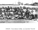 1952 - 53 Nová škola 1. třída - uč. Jaroslav Vavroš
