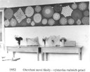 1952 Otevření nové školy - výstavka ručních prací